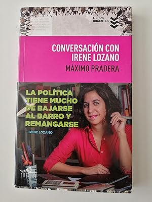 Imagen del vendedor de Conversacin con Irene Lozano a la venta por Perolibros S.L.