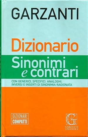 Immagine del venditore per Dizionario sinonimi e contrari venduto da Librodifaccia