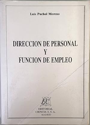 Seller image for Direccin de personal y funcin de empleo for sale by Los libros del Abuelo