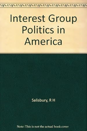 Seller image for Interest Group Politics in America for sale by Redux Books