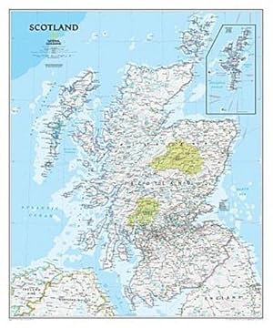 Imagen del vendedor de National Geographic Maps: Scotland Classic, Laminated: Wall Maps Countries & Regions (National Geographic Reference Map) a la venta por buchversandmimpf2000