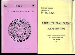 Seller image for Ore | Poetry Magazine No. 48 | + Flyer for 'Fire in the Bush' - Poems 1955-1992 for sale by Little Stour Books PBFA Member