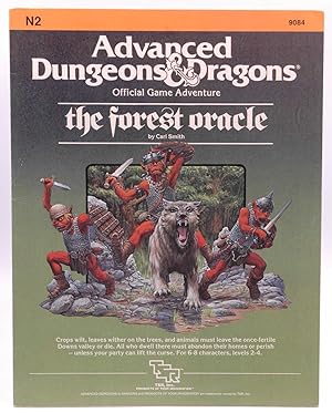 Bild des Verkufers fr The Forest Oracle (Advanced Dungeons & Dragons Module N2) zum Verkauf von Chris Korczak, Bookseller, IOBA