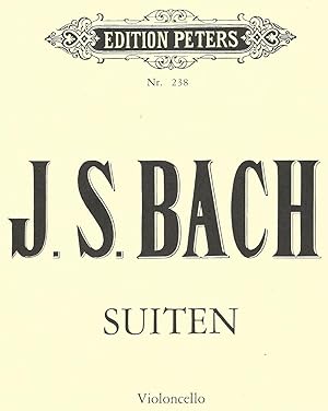 J.S. Bach Suiten Violoncello.