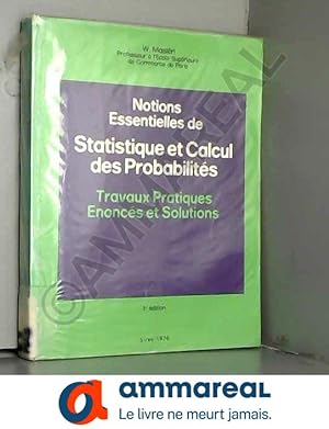 Seller image for Statistique et calcul des probabilits (Notions essentielles) for sale by Ammareal