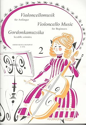 Violoncello Music for Beginners.