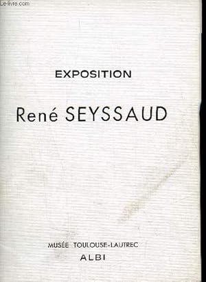 Seller image for Catalogue Exposition Ren Seyssaud (1867-1952) peintures detrempes dessins - 19 mars - 30 avril 1976 - Muse Toulouse-Lautrec Albi. for sale by Le-Livre