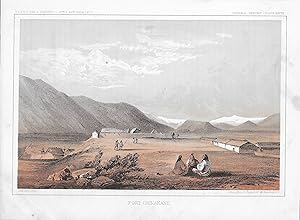 Seller image for FORT OKINAKANE: General Report - Plate XXXVII - Pacific Railroad Survey Lithograph for sale by The Book Shelf