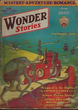 Seller image for WONDER Stories: June 1930 (Air Wonder and Science Wonder combine with this issue) for sale by Books from the Crypt