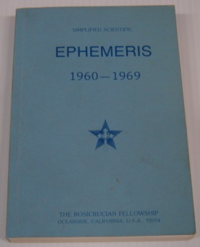 Simplified Scientific Ephemeris 1960-1969