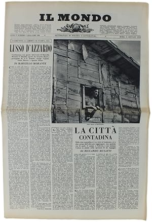 IL MONDO. Annata 1953 completa - Settimanale Politico Economico e Letterario.: