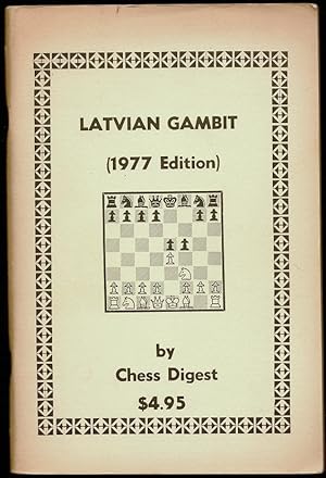 Seller image for Latvian Gambit (1977 edition) for sale by The Book Collector, Inc. ABAA, ILAB