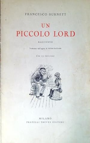 Seller image for Un piccolo lord. for sale by FIRENZELIBRI SRL