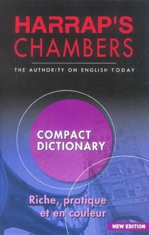 Image du vendeur pour Chambers compact dictionary. with full-colour, world reference section mis en vente par Chapitre.com : livres et presse ancienne