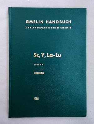 Sc, Y, La und Lanthanide. Darstellung, Anreicherung und Abtrennung der Isotope (=Gmelin, Handbuch...