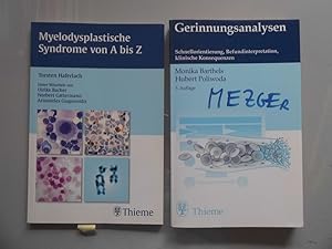 2 Bücher Myelodysplastische Syndrome von A bis Z Gerinnungsanalysen