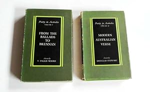 Seller image for Poetry in Australia 2 Volumes. Volume I: From the Ballads to Brennan; Volume II: Modern Australian Verse for sale by Adelaide Booksellers