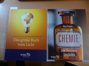 Bild des Verkufers fr Das groe Buch vom Licht + Priesner, Claus, Chemie - Eine illustrierte Geschichte (2 BCHER) zum Verkauf von Gebrauchtbcherlogistik  H.J. Lauterbach