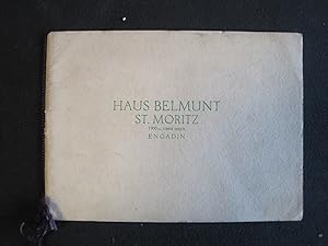 Haus Belmunt, St.Moritz-Dorf, Oberengadin/Schweiz. 1900 m über Meter. Hochalpines modernes Erzieh...