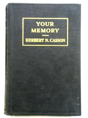 Imagen del vendedor de Your Memory a la venta por World of Rare Books