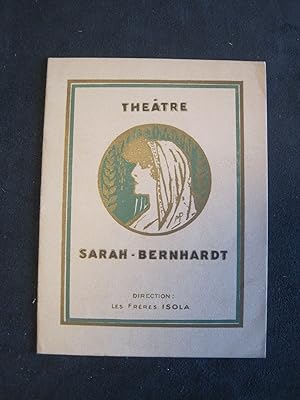 Théatre Sarah-Bernhardt. Ces Dames aux Chapeaux Verts. Saison 1930 - 1931. Direction: Les Frères ...