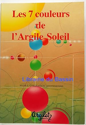 Les 7 couleurs de l'argile Soleil Pour l'utilisation quotidienne