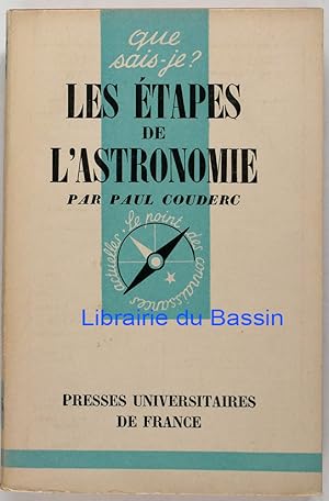 Image du vendeur pour Les tapes de l'astronomie mis en vente par Librairie du Bassin