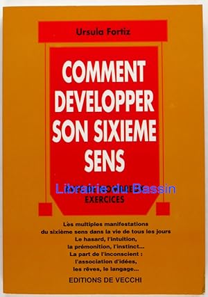 Imagen del vendedor de Comment dvelopper son sixime sens a la venta por Librairie du Bassin