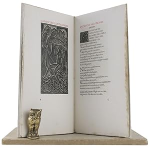 Seller image for CANTICUM CANTICORUM SALOMONIS for sale by Kay Craddock - Antiquarian Bookseller