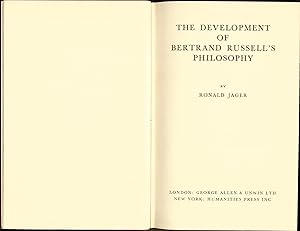 Bild des Verkufers fr The Development of Bertrand Russell's Philosophy zum Verkauf von avelibro OHG