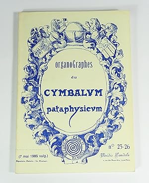 Organographes du Cymbalum Pataphysicum n°25-26 "Vies des saints du Calendrier Pataphysique - as"