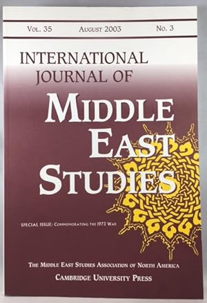 Seller image for International Journal of Middle East Studies, Volume 35, Number 3, August 2003 for sale by Great Expectations Rare Books