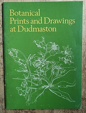 Image du vendeur pour Botanical Prints and Drawings at Dudmaston mis en vente par Shore Books