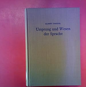 Image du vendeur pour Ursprung und Wesen der Sprache - Erster Teil: Historisch-kritische Einfhrung in das Problem mis en vente par biblion2