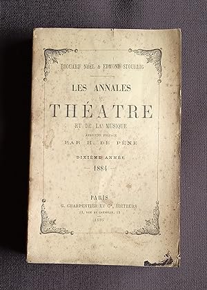 Les annales du théâtre et de la musique 1884