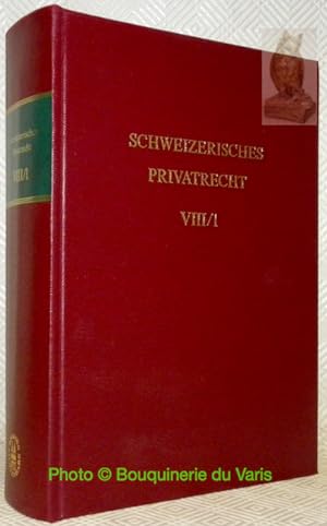Imagen del vendedor de Schweizerisches Privatrecht. Achter Band. Handelsrecht. VIII/1. Erster Halband. a la venta por Bouquinerie du Varis