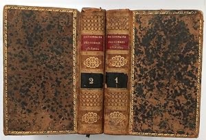 Petit dictionnaire des hommes célèbres de toutes les nations (édition de 1818 en 2 tomes)