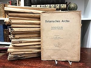 Botanisches Archiv. Zeitschrift für die gesamte Botanik.