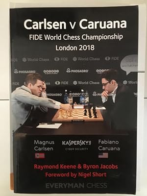 Bild des Verkufers fr Carlsen v Caruana FIDE World Chess Championship, London 2018 zum Verkauf von Libreria Anticuaria Camino de Santiago