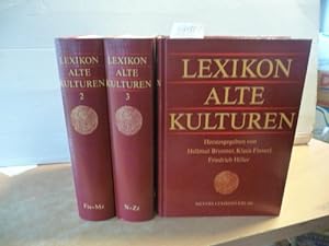 Lexikon alte Kulturen. In 3 Bänden (komplett). (3 BÜCHER)
