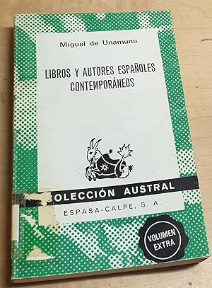 Imagen del vendedor de Libros y autores espaoles contemporneos a la venta por Outlet Ex Libris