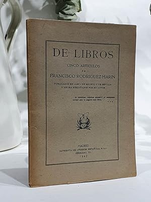 DE LIBROS. CINCO ARTÍCULOS DE. PUBLICADOS EN "ABC" DE MADRID Y DE SEVILLA Y AHORA REEDITADOS POR ...