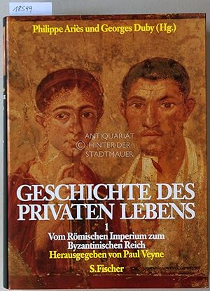 Bild des Verkufers fr Geschichte des privaten Lebens. (5 Bde.) 1: Vom Rmischen Imperium zum Byzantinischen Reich; 2: Vom Feudalzeitalter zur Renaissance; 3: Von der Renaissance zur Aufklrung; 4: Von der Revolution zum Groen Krieg; 5: Vom Ersten Weltkrieg zur Gegenwart. zum Verkauf von Antiquariat hinter der Stadtmauer