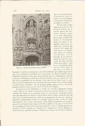 Imagen del vendedor de LAMINA 26852: Capilla de los Reyes Viejos en Toledo a la venta por EL BOLETIN