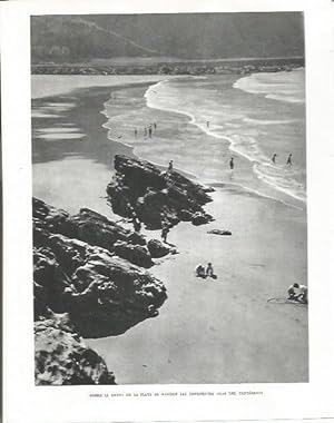 Imagen del vendedor de LAMINA 26561: Playa del Pais Vasco a la venta por EL BOLETIN