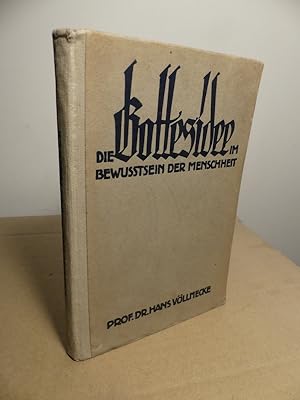 Die Gottesidee im Bewußtsein der Menschheit. Religionsphilosophische Betrachtungen über die Gehei...