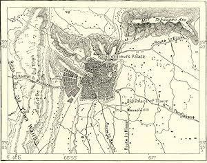 SAMARKLAND_CITY PLAN,Russia Turkestan