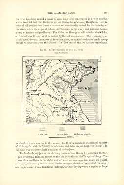 RECENT SHIFTINGS OF THE HOANG-HO,China