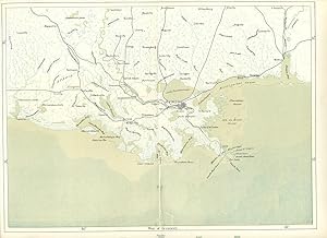 NEW ORLEANS AND MISSISSIPPI DELTA,1893 Historical Map