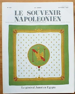 Souvenir napoléonien n°367 de octobre 1989 - Le général Junot en Egypte